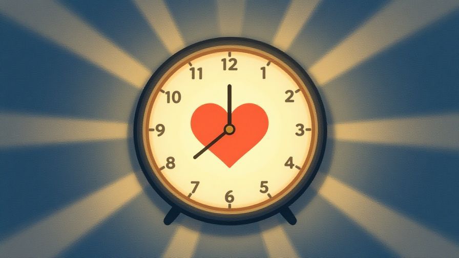 Illustration%20of%20a%20bright%20clock%20with%20soft%20light%20rays%20shining%20down%20on%20a%20healing%20heart%20symbol%2C%20warm%20colors%2C%20illustrated%20style