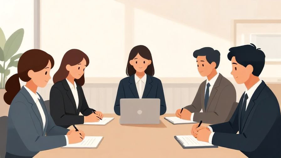 Illustration%20of%20a%20business%20meeting%20with%20attendees%20nodding%20and%20smiling%20politely%2C%20professional%20room%20setting%20with%20soft%20lighting%2C%20illustrated%20style