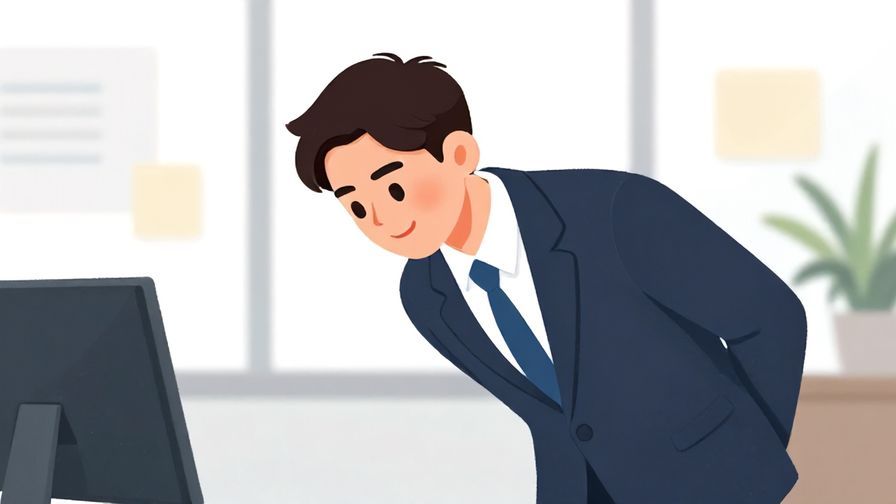 Illustration%20of%20a%20business%20person%20bowing%20slightly%20with%20a%20respectful%20smile%2C%20office%20background%2C%20vibrant%20colors%2C%20illustrated%20style