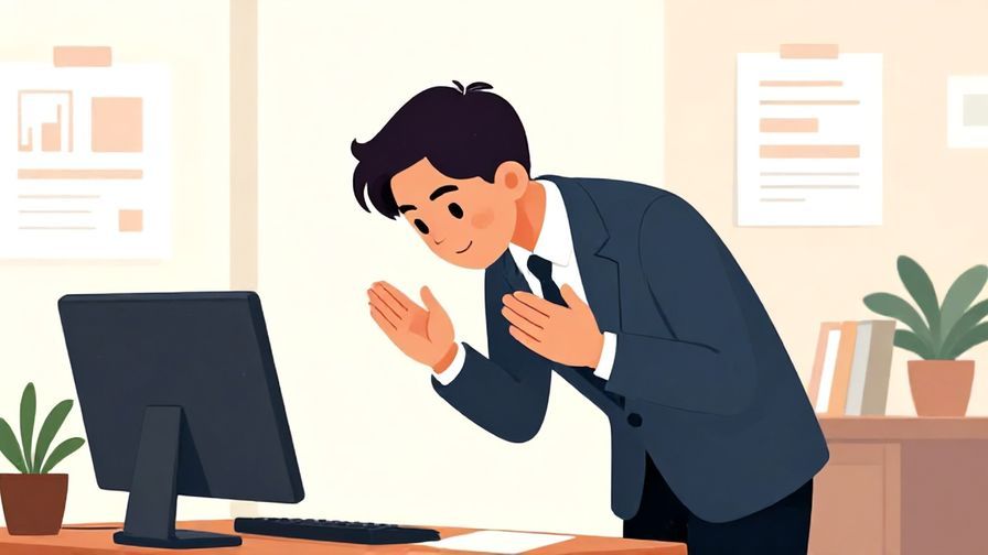 Illustration%20of%20a%20businessperson%20bowing%20slightly%20while%20speaking%20politely%20in%20an%20office%20setting%2C%20vibrant%20colors