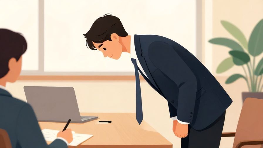 Illustration%20of%20a%20businessperson%20bowing%20politely%20in%20a%20meeting%20room%2C%20vibrant%20colors%2C%20illustrated%20style