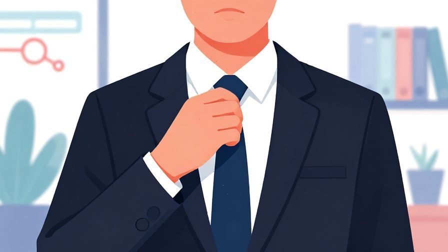 Illustration%20of%20a%20businessperson%20nervously%20adjusting%20their%20tie%2C%20office%20background%2C%20vibrant%20colors%2C%20illustrated%20style