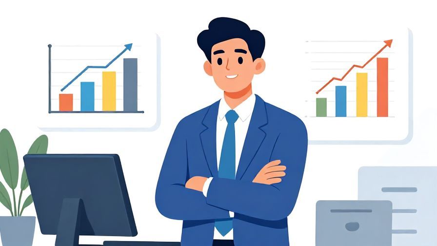 Illustration%20of%20a%20businessperson%20smiling%20confidently%20in%20an%20office%20with%20charts%20showing%20growth%2C%20vibrant%20colors%2C%20illustrated%20style