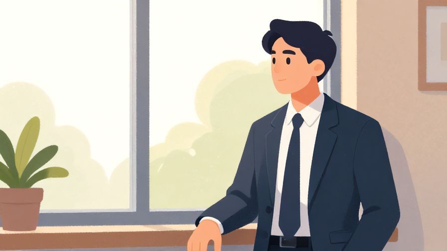 Illustration%20of%20a%20calm%20businessperson%20waiting%20patiently%20by%20a%20window%20with%20soft%20morning%20light%2C%20vibrant%20colors%2C%20illustrated%20style