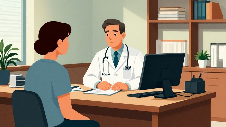 Illustration%20of%20a%20calm%20medical%20office%20with%20a%20patient%20talking%20to%20a%20doctor%2C%20detailed%20background%2C%20vibrant%20colors%2C%20illustrated%20style