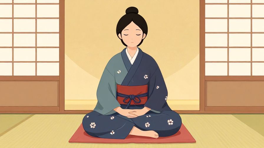 Illustration%20of%20a%20calm%20person%20in%20traditional%20clothing%20meditating%20in%20a%20Japanese%20room%20with%20soft%20lighting%20and%20peaceful%20atmosphere.%20Vibrant%20colors%2C%20illustrated%20style