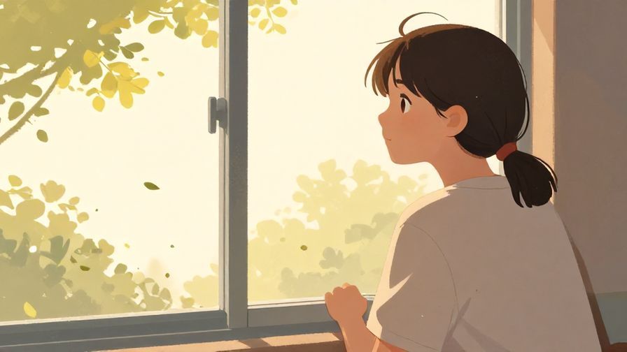 Illustration%20of%20a%20calm%20scene%20with%20a%20person%20reflecting%20near%20a%20window%20with%20gentle%20afternoon%20light%20and%20floating%20leaves%20outside.%20Warm%20colors%2C%20detailed%20background%2C%20illustrated%20style