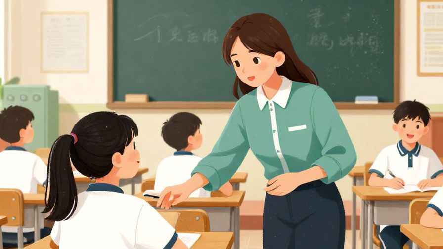 Illustration%20of%20a%20calm%20teacher%20gently%20correcting%20a%20student%20in%20a%20classroom%20setting%2C%20detailed%20background%2C%20vibrant%20colors%2C%20illustrated%20style