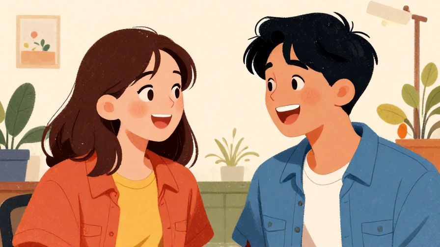 Illustration%20of%20a%20casual%20chat%20between%20two%20young%20people%20laughing%20and%20guessing%2C%20detailed%20background%2C%20vibrant%20colors%2C%20illustrated%20style