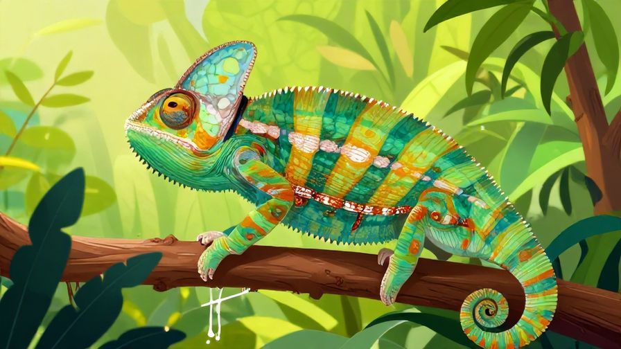Illustration%20of%20a%20chameleon%20changing%20colors%20to%20blend%20into%20different%20environments%2C%20vibrant%20natural%20background%2C%20illustrated%20style