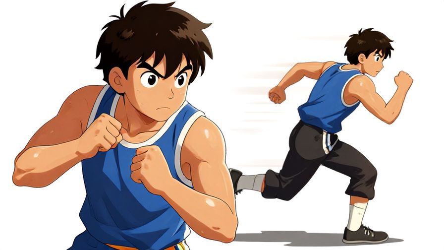 Illustration%20of%20a%20character%20looking%20ready%20to%20fight%20while%20another%20is%20turning%20and%20running%20away%20quickly.%20Vivid%20colors%20and%20expressive%20faces%2C%20illustrated%20style