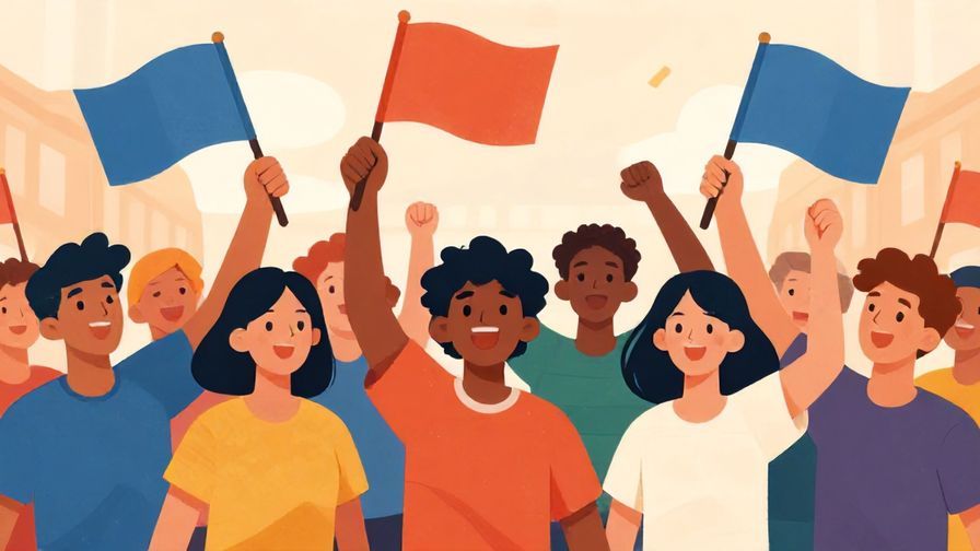 Illustration%20of%20a%20cheerful%20crowd%20waving%20flags%20and%20shouting%20encouragements%2C%20colorful%20and%20dynamic%20scene