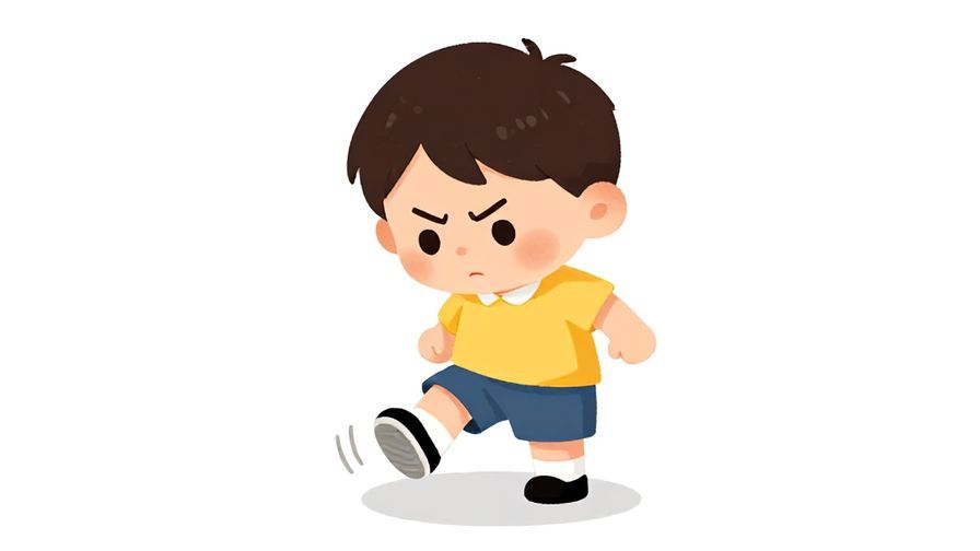 Illustration%20of%20a%20childlike%20character%20stomping%20their%20foot%20in%20refusal%2C%20bright%20playful%20colors%2C%20cute%20illustrated%20style