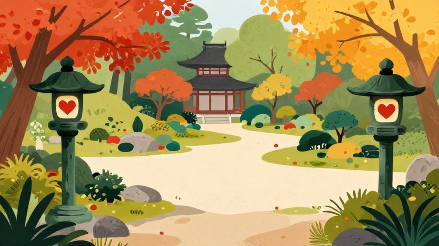 Illustration%20of%20a%20classic%20Japanese%20garden%20with%20two%20lanterns%20symbolizing%20love%20that%20remains%20steady%20despite%20distance%2C%20vibrant%20colors%2C%20illustrated%20style