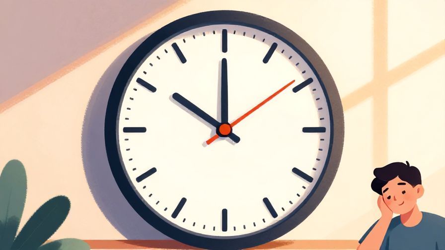 Illustration%20of%20a%20clock%20with%20its%20hands%20striking%20exactly%20on%20time%2C%20a%20person%20smiling%20with%20a%20sense%20of%20relief%2C%20soft%20sunlight%20through%20a%20window%2C%20vibrant%20colors%2C%20illustrated%20style