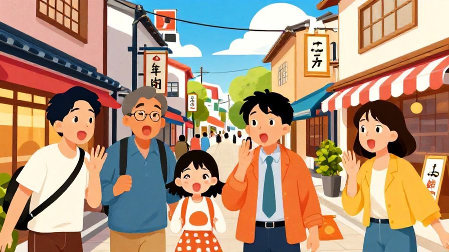 Illustration%20of%20a%20colorful%20Japanese-style%20street%20scene%20with%20people%20expressing%20surprise%20and%20joy%2C%20bright%20colors%2C%20vibrant%2C%20illustrated%20style