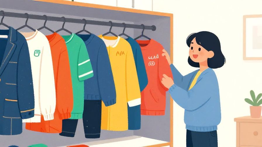 Illustration%20of%20a%20colorful%20wardrobe%20filled%20with%20different%20types%20of%20clothing%2C%20each%20representing%20a%20different%20expression%20of%20"cool"%20in%20Japanese%2C%20with%20a%20happy%20person%20choosing%20one%20smiling%20in%20a%20bright%20room%2C%20illustrated%20style