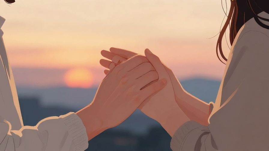 Illustration%20of%20a%20comforting%20gesture%20between%20two%20people%2C%20soft%20sunset%20background%2C%20warm%20colors%2C%20illustrated%20style