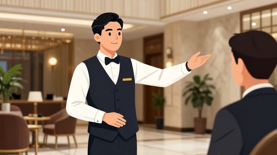 Illustration%20of%20a%20concierge%20politely%20gesturing%20to%20the%20right%20to%20a%20guest%20in%20a%20hotel%20lobby%2C%20elegant%20setting%2C%20illustrated%20style
