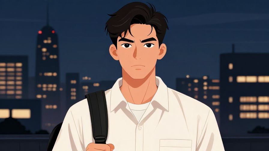 Illustration%20of%20a%20confident%20young%20man%20stepping%20forward%20with%20determined%20eyes%2C%20cityscape%20background%20at%20night%2C%20illustrated%20style