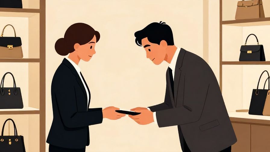 Illustration%20of%20a%20customer%20bowing%20slightly%20while%20handing%20over%20an%20item%20request%20in%20a%20luxurious%20shop%2C%20illustrated%20style