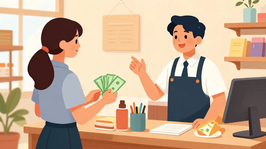 Illustration%20of%20a%20customer%20holding%20out%20money%20and%20smiling%20at%20a%20shopkeeper%20in%20a%20colorful%20store%20interior%2C%20illustrated%20style