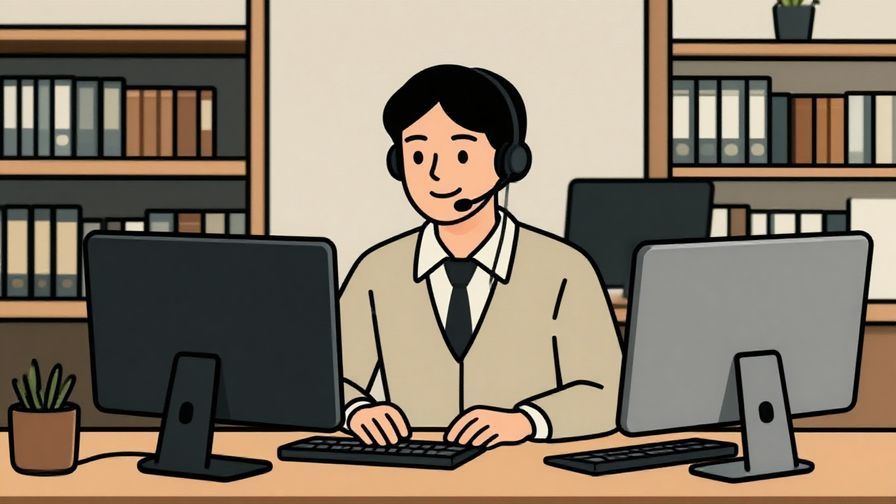 Illustration%20of%20a%20customer%20service%20person%20happily%20assisting%20a%20client%2C%20calm%20and%20professional%20setting%2C%20illustrated%20style