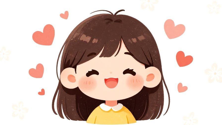 Illustration%20of%20a%20cute%20stylized%20character%20blushing%20and%20smiling%2C%20surrounded%20by%20soft%20floating%20hearts%20and%20delicate%20floral%20patterns%2C%20vibrant%20colors%2C%20illustrated%20style