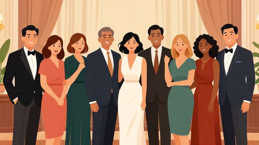 Illustration%20of%20a%20diverse%20group%20of%20people%20cheerfully%20posing%20for%20a%20group%20photo%20in%20a%20formal%20event%20setting%2C%20illustrated%20style