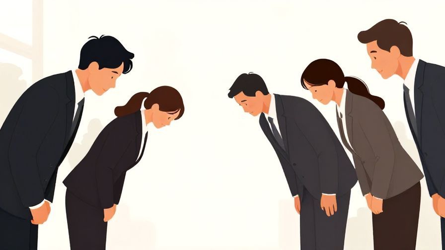 Illustration%20of%20a%20formal%20corporate%20environment%2C%20people%20bowing%20deeply%2C%20soft%20lighting%2C%20illustrated%20style