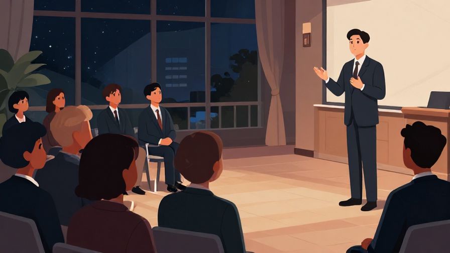 Illustration%20of%20a%20formal%20gathering%20with%20a%20speaker%20greeting%20an%20audience%20in%20a%20hall%20at%20night