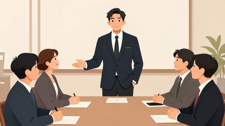 Illustration%20of%20a%20formal%20meeting%20with%20a%20speaker%20politely%20requesting%20audience%20to%20not%20laugh%2C%20professional%20setting%2C%20illustrated%20style