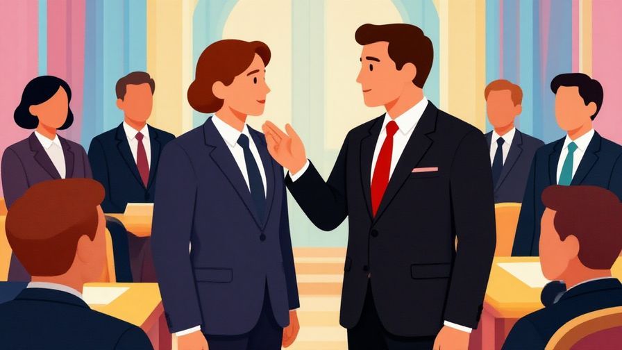 Illustration%20of%20a%20formal%20setting%20where%20someone%20is%20politely%20asking%20others%20to%20keep%20distance%2C%20vibrant%20colors%2C%20illustrated%20style