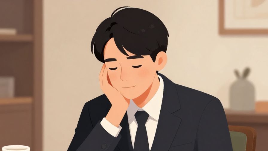 Illustration%20of%20a%20formal%20setting%20with%20a%20person%20smiling%20nervously%20with%20soft%20lighting%2C%20illustrated%20style