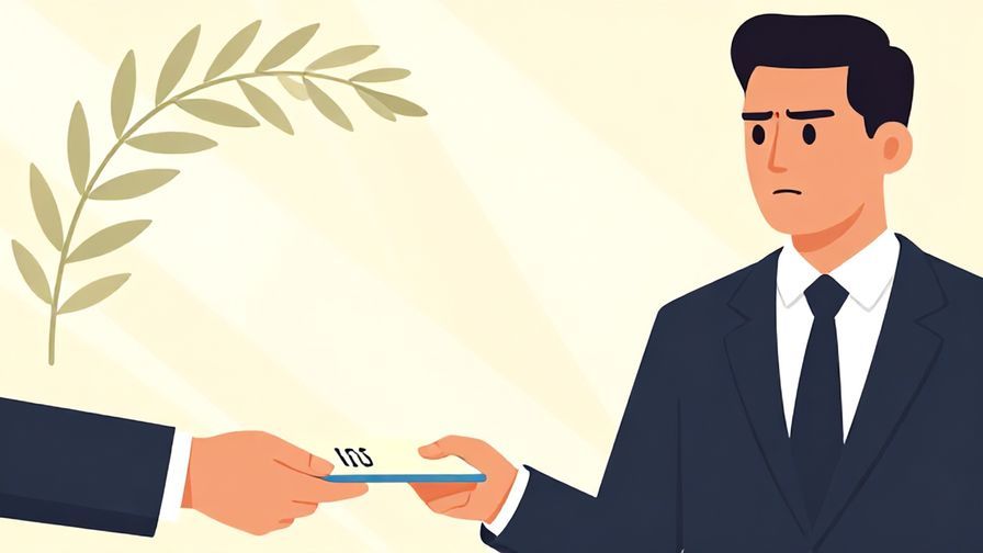 Illustration%20of%20a%20formal%20setting%20with%20a%20person%20handing%20over%20a%20permit%20with%20a%20serious%20expression%2C%20background%20with%20olive%20branches%20and%20light%20rays%2C%20illustrated%20style