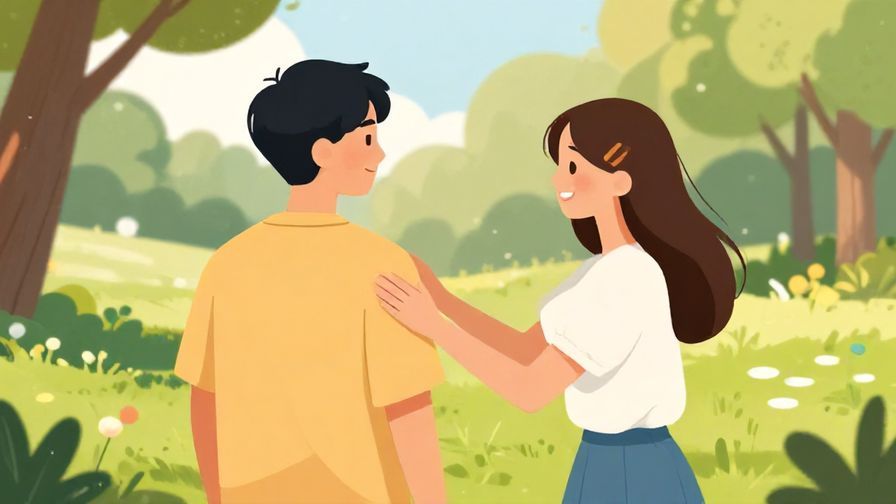 Illustration%20of%20a%20friend%20patting%20another%20on%20the%20back%20with%20a%20smile%20in%20a%20sunny%20park%20setting%2C%20illustrated%20style