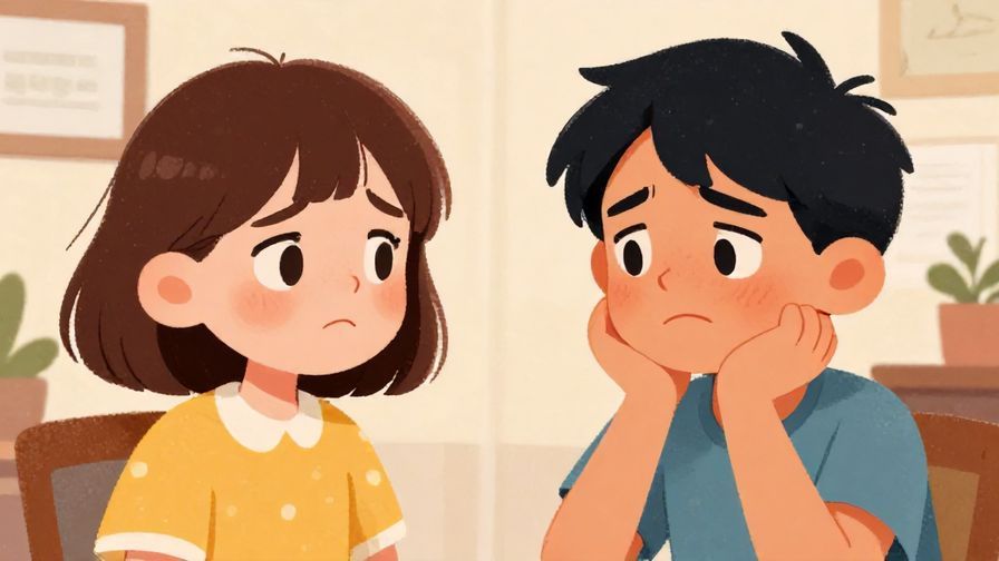 Illustration%20of%20a%20friendly%20conversation%20between%20two%20characters%20showing%20annoyance%20in%20different%20ways%2C%20detailed%20background%2C%20vibrant%20colors%2C%20illustrated%20style