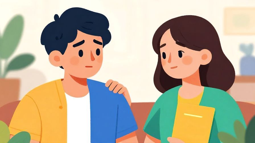 Illustration%20of%20a%20friendly%20conversation%20between%20two%20people%2C%20one%20looking%20concerned%20and%20the%20other%20comforting%20them%2C%20vibrant%20colors%2C%20illustrated%20style