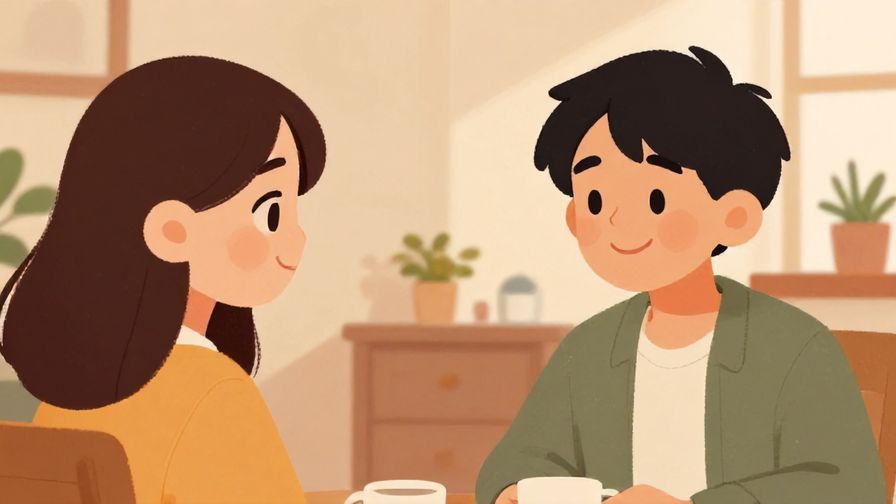 Illustration%20of%20a%20friendly%20conversation%20between%20two%20people%20in%20a%20cozy%20room%2C%20one%20person%20smiling%20as%20they%20remember%20something%2C%20warm%20colors%2C%20illustrated%20style