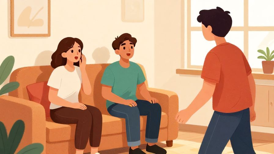 Illustration%20of%20a%20friendly%20conversation%20between%20two%20people%20sitting%20in%20a%20cozy%20room%2C%20one%20surprised%20as%20another%20person%20walks%20in%20unexpectedly.%20Warm%20lighting%2C%20vibrant%20colors%2C%20illustrated%20style