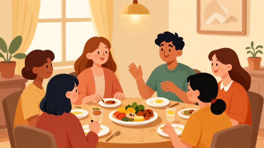 Illustration%20of%20a%20friendly%20gathering%20with%20people%20sharing%20stories%2C%20a%20warm%20room%20with%20soft%20lighting%20and%20vibrant%20colors%2C%20illustrated%20style