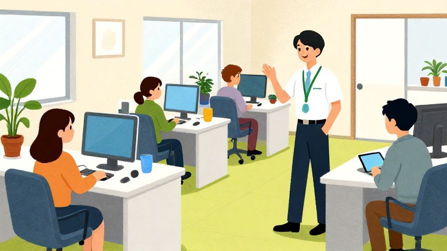 Illustration%20of%20a%20friendly%20Japanese%20office%20break%20room%2C%20with%20people%20chatting%20and%20relaxing%2C%20vibrant%20colors%2C%20illustrated%20style