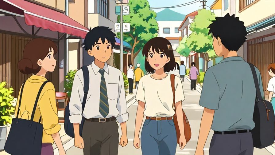 Illustration%20of%20a%20friendly%20Japanese%20street%20scene%20showing%20people%20politely%20interacting%20and%20passing%20each%20other%2C%20detailed%20background%2C%20vibrant%20colors%2C%20illustrated%20style