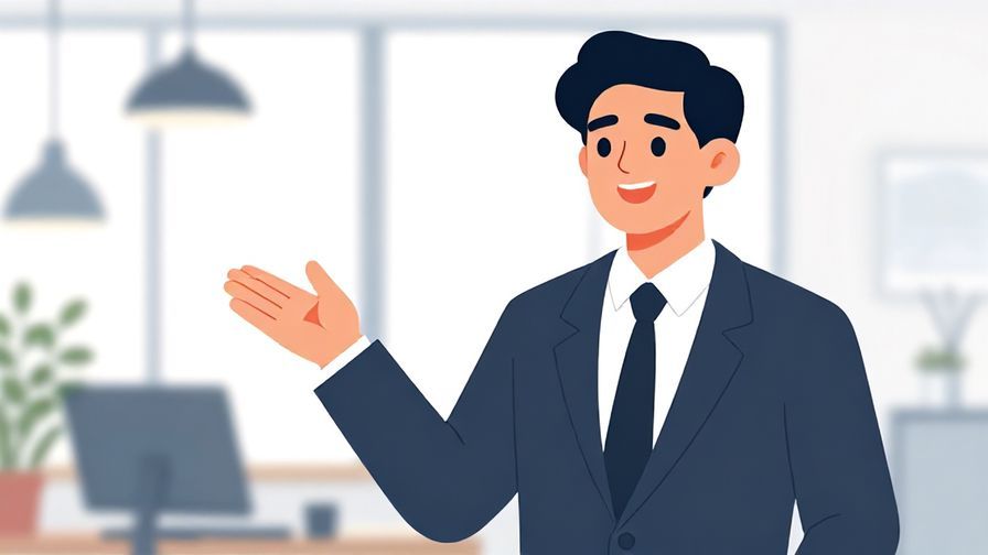 Illustration%20of%20a%20friendly%20professional%20person%20gesturing%20reassuringly%20with%20a%20warm%20smile%20and%20an%20office%20background%2C%20illustrated%20style