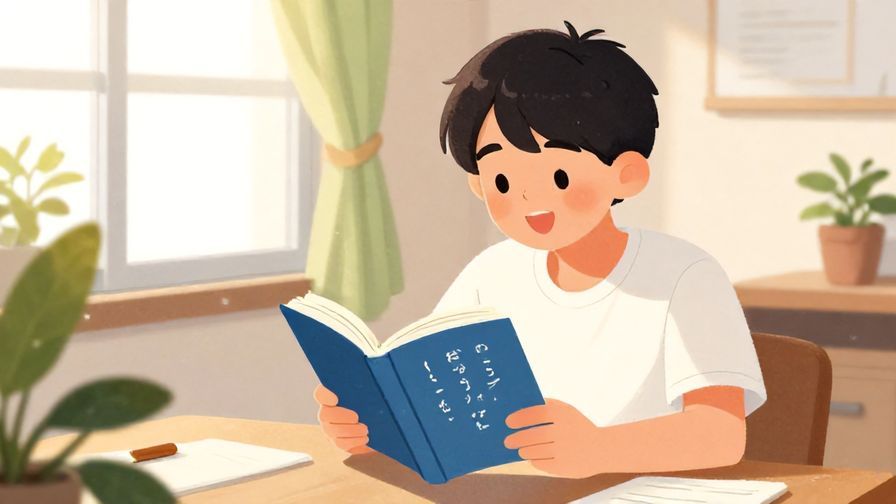 Illustration%20of%20a%20friendly%20student%20studying%20Japanese%20from%20a%20book%20at%20a%20cozy%20desk%2C%20with%20sunlight%20streaming%20through%20a%20window%20and%20soft%20plants%20around.%20Bright%2C%20vibrant%20colors%2C%20illustrated%20style
