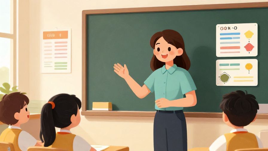 Illustration%20of%20a%20friendly%20teacher%20explaining%20the%20concept%20of%20listening%20in%20a%20classroom%20with%20soft%20lighting%20and%20colorful%20charts%20around%20them%2C%20vibrant%20colors%2C%20illustrated%20style