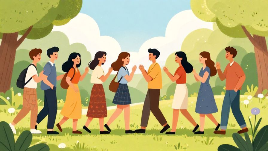 Illustration%20of%20a%20group%20of%20friends%20cheerfully%20greeting%20each%20other%20in%20a%20sunny%20park%20setting.%20Bright%20colors%2C%20illustrated%20style