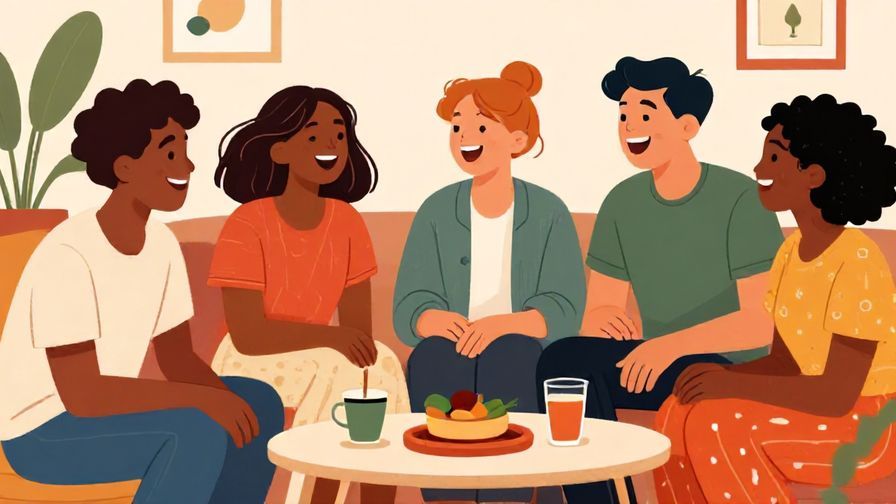 Illustration%20of%20a%20group%20of%20friends%20laughing%20and%20chatting%20in%20a%20cozy%20room%2C%20vibrant%20colors%2C%20illustrated%20style