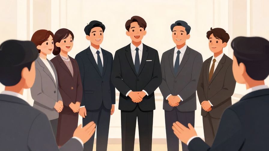 Illustration%20of%20a%20group%20of%20people%20smiling%20and%20welcoming%20someone%20into%20their%20circle%2C%20formal%20setting%2C%20soft%20lighting%2C%20illustrated%20style