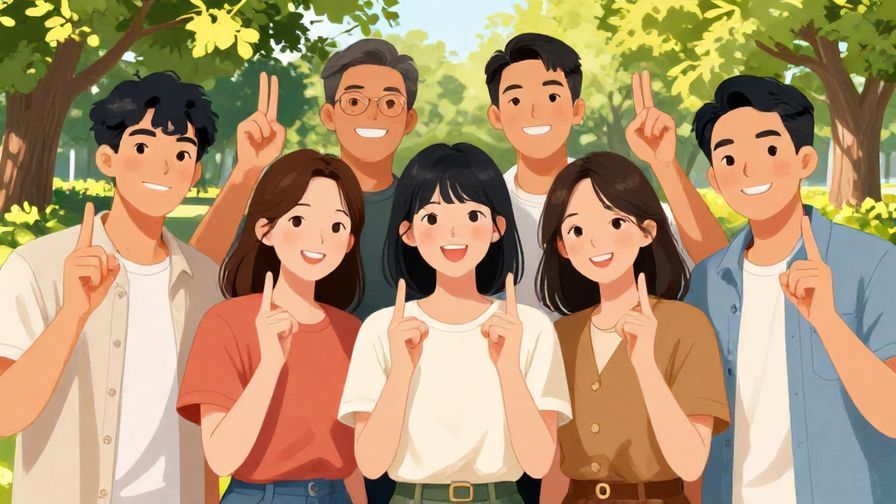 Illustration%20of%20a%20group%20of%20people%20smiling%20and%20making%20a%20pinky%20promise%20together%2C%20bright%20colors%2C%20detailed%20background%20of%20a%20park%20with%20trees%20and%20sunlight%2C%20illustrated%20style